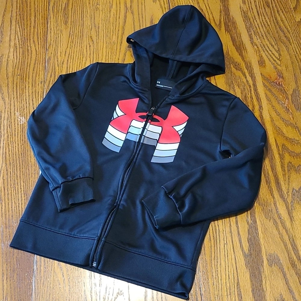 Under Armour Zipper Hoodie / Sweatshirt - Boy's 7